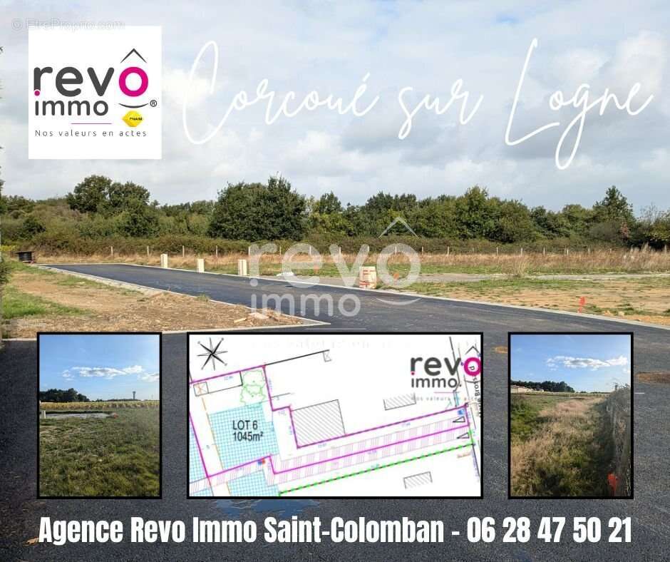 Terrain à CORCOUE-SUR-LOGNE