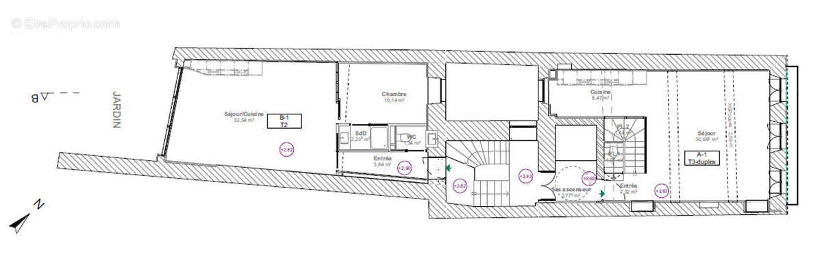 Appartement à GUINGAMP