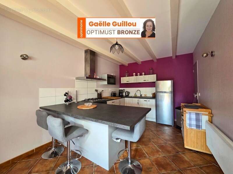 ILE DE BATZ : Maison mitoyenne de 84m² - 5 pièces - photo 9