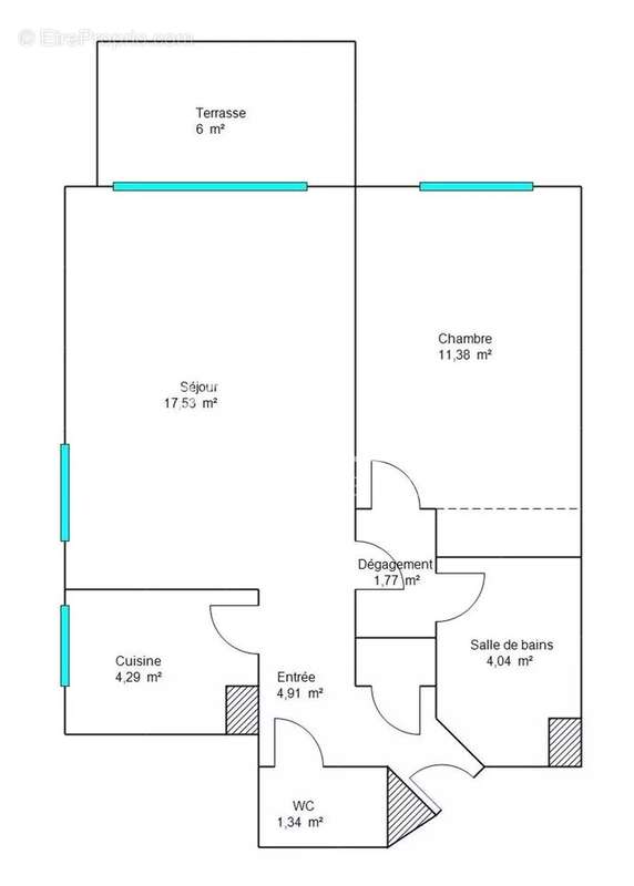 Appartement à SAINT-LAURENT-DU-VAR