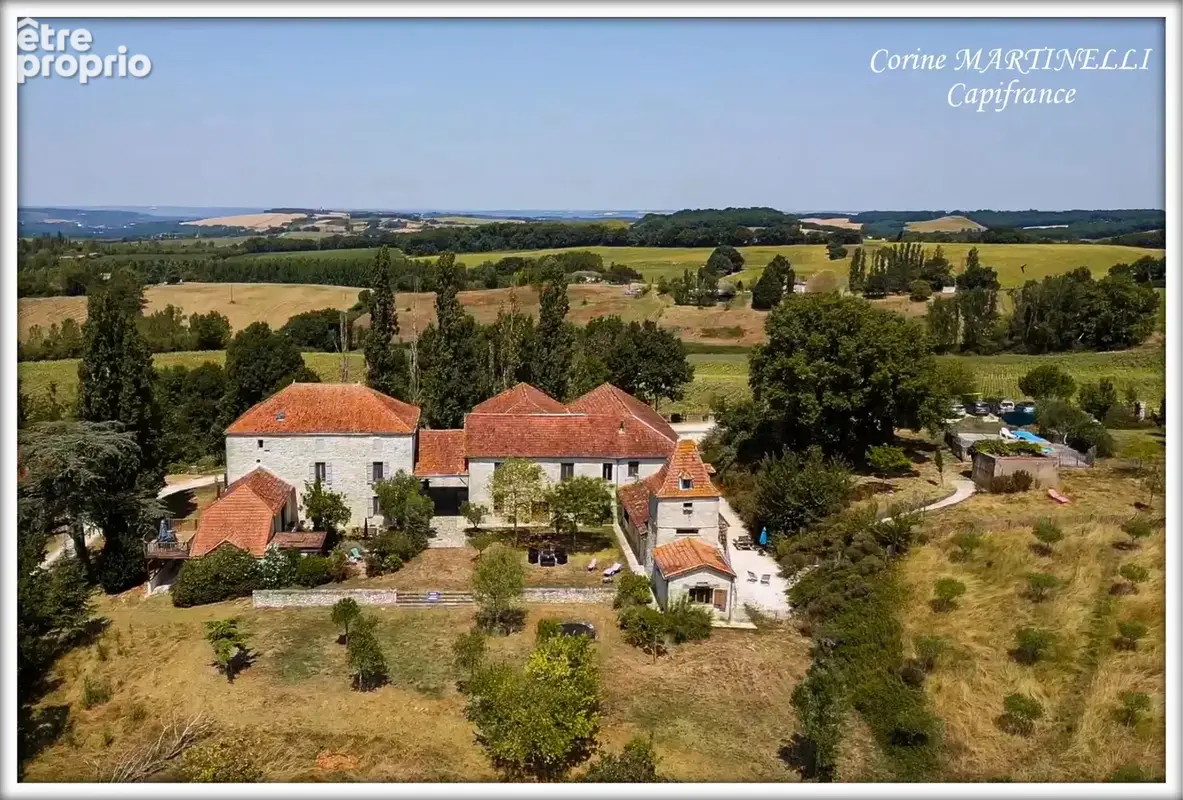 Propriete à vendre 22 pièces proche de AGEN (47) 4 habitations 885 m² + dépendances, 27 ha - photo 5