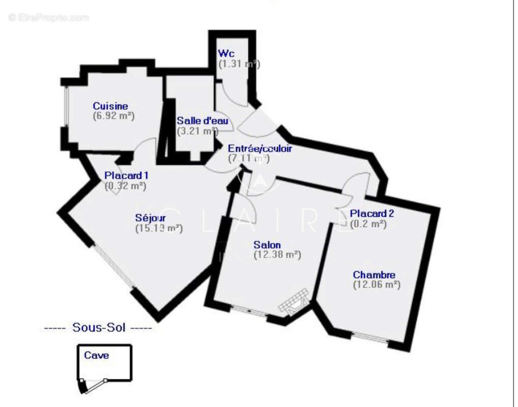 Appartement à PARIS-15E