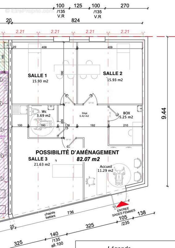 AMÉNAGEMENT INTÉRIEUR - Commerce à FIRMINY
