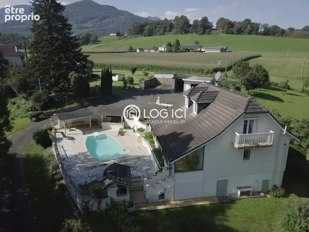 ASSON - Vente Maison T6 avec piscine sur 2 hectares - photo 3