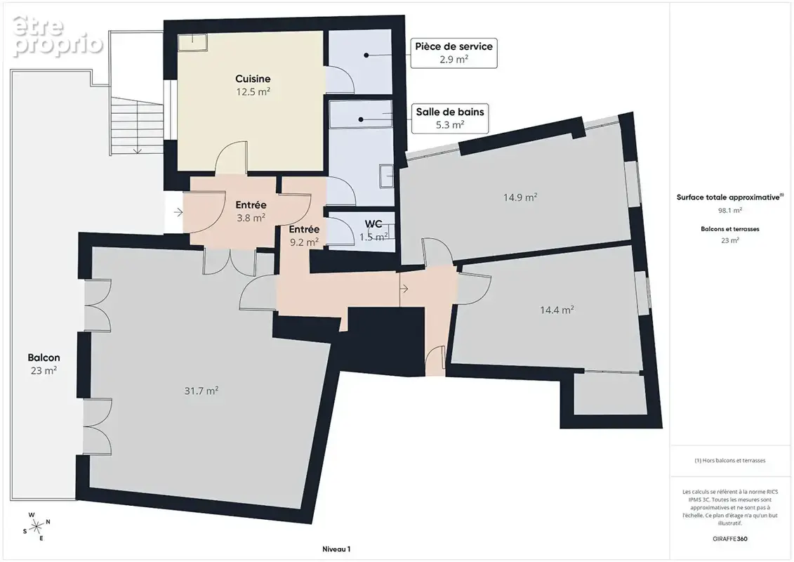 Maison T4 à CORNAS, avec fort potentiel. - photo 11