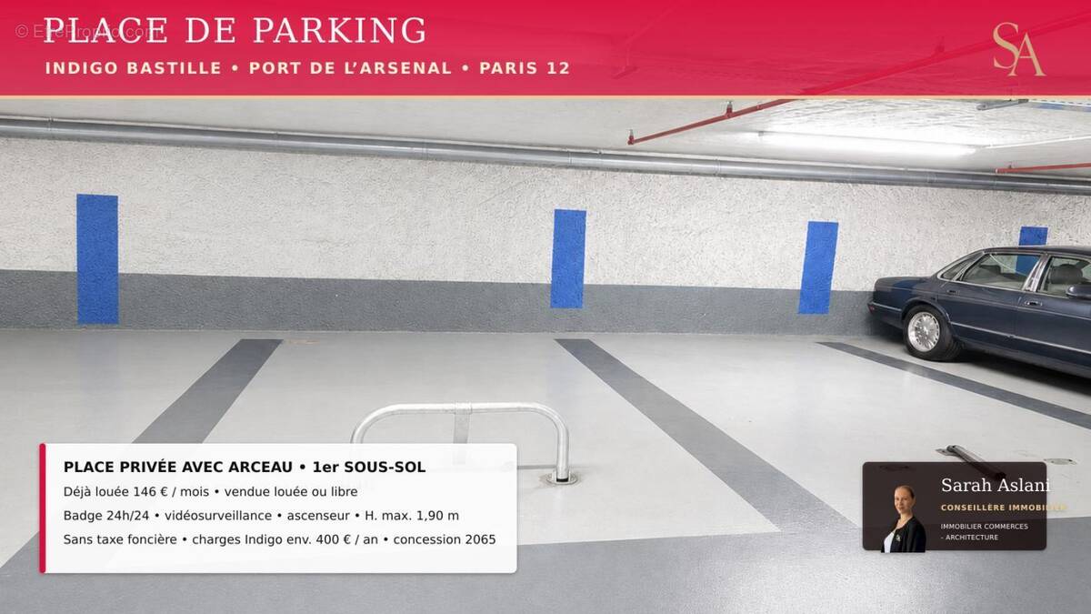 Parking à PARIS-12E