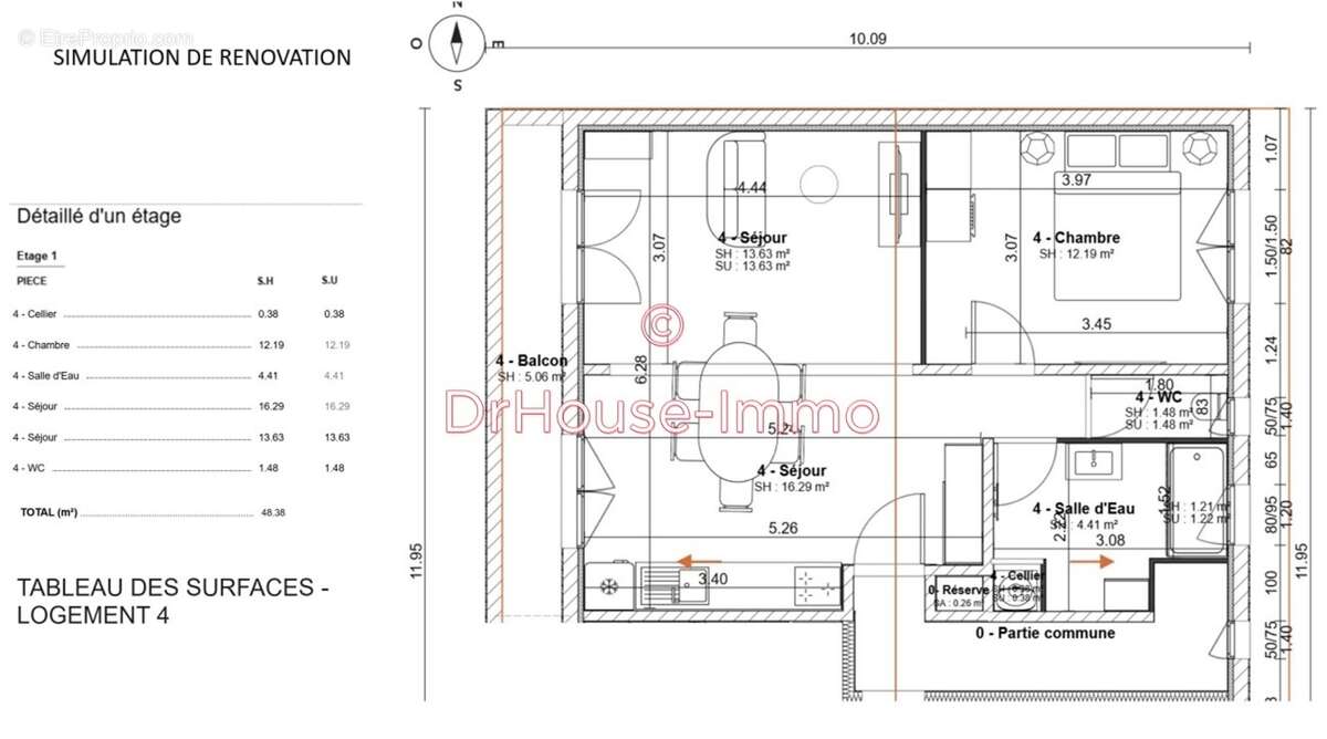 Appartement à BRETIGNOLLES-SUR-MER