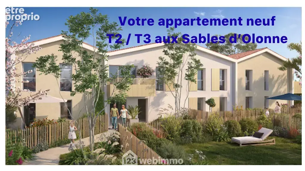 Programme neuf aux Sables d'Olonne - Appartement à LES SABLES-D'OLONNE