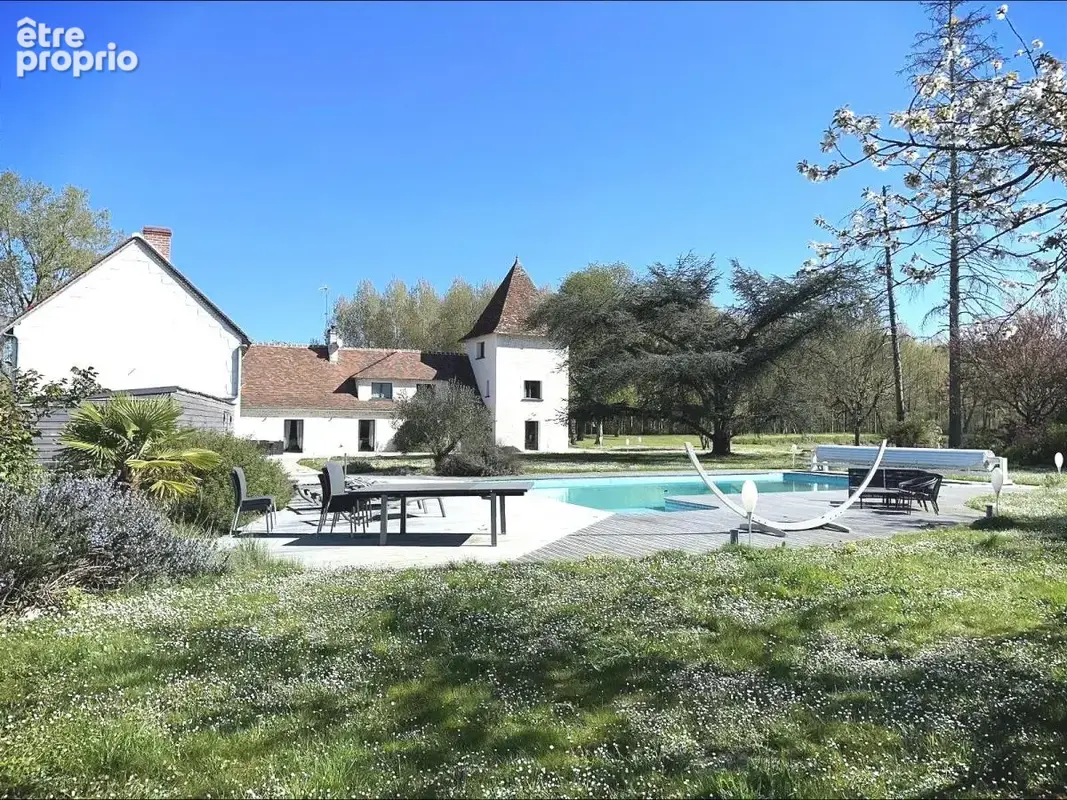 Maison 7 pièces 380 m² à vendre à Rivarennes (37190) - photo 2