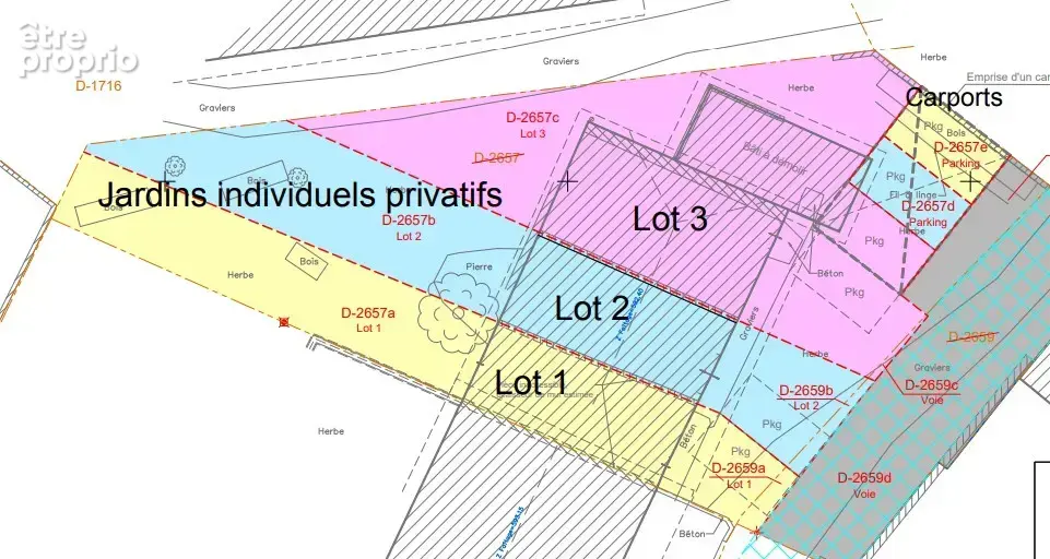 Vieux Vieugy :  compromis appartement / maison de Village triplex - photo 3