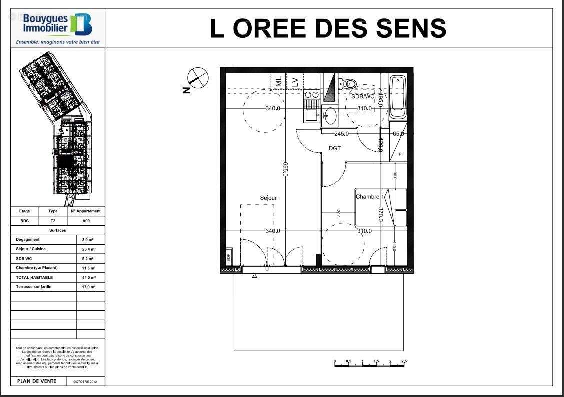 Appartement à CORNEBARRIEU
