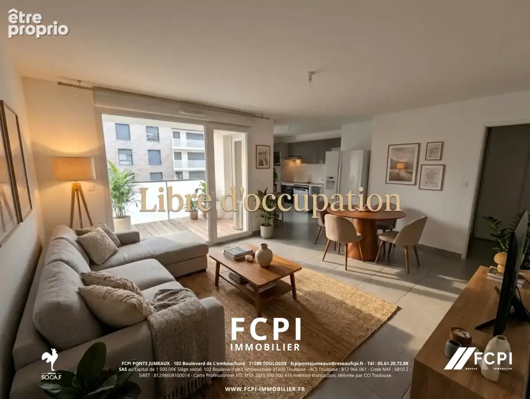 Photo Appartement à Beauzelle au prix de 220 000€