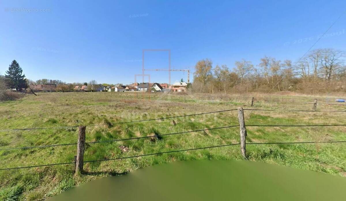 Terrain à OBERHOFFEN-SUR-MODER