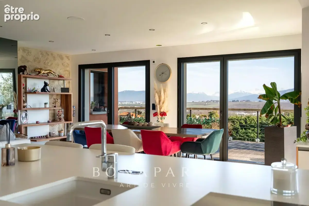 Thoiry - propriete contemporaine - vue sur les alpes - photo 5