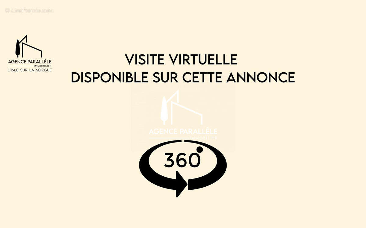 Appartement à L'ISLE-SUR-LA-SORGUE