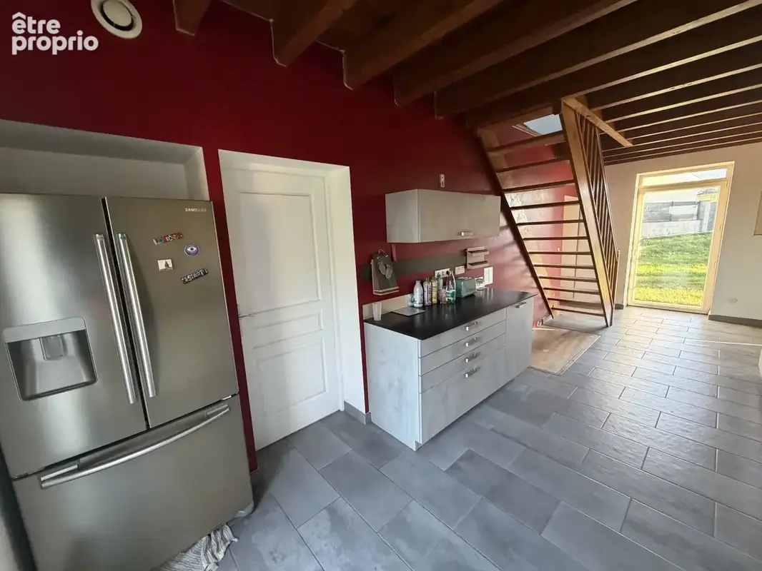 À VENDRE   Charmant corps de ferme rénové de 145 m2 avec grange de 100 m2   Saint-Agnin-sur-Bion - photo 4