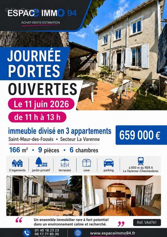 Appartement à SAINT-MAUR-DES-FOSSES