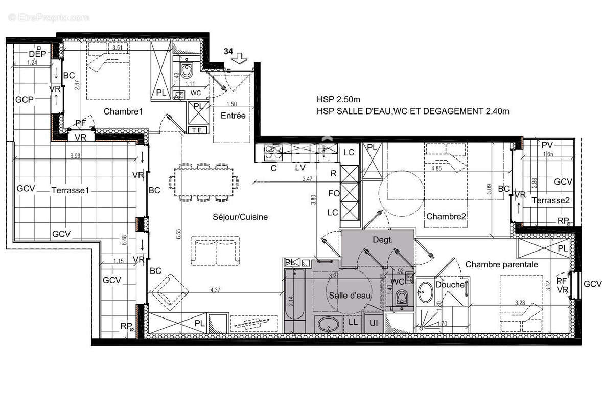 Appartement à LE TOUQUET-PARIS-PLAGE