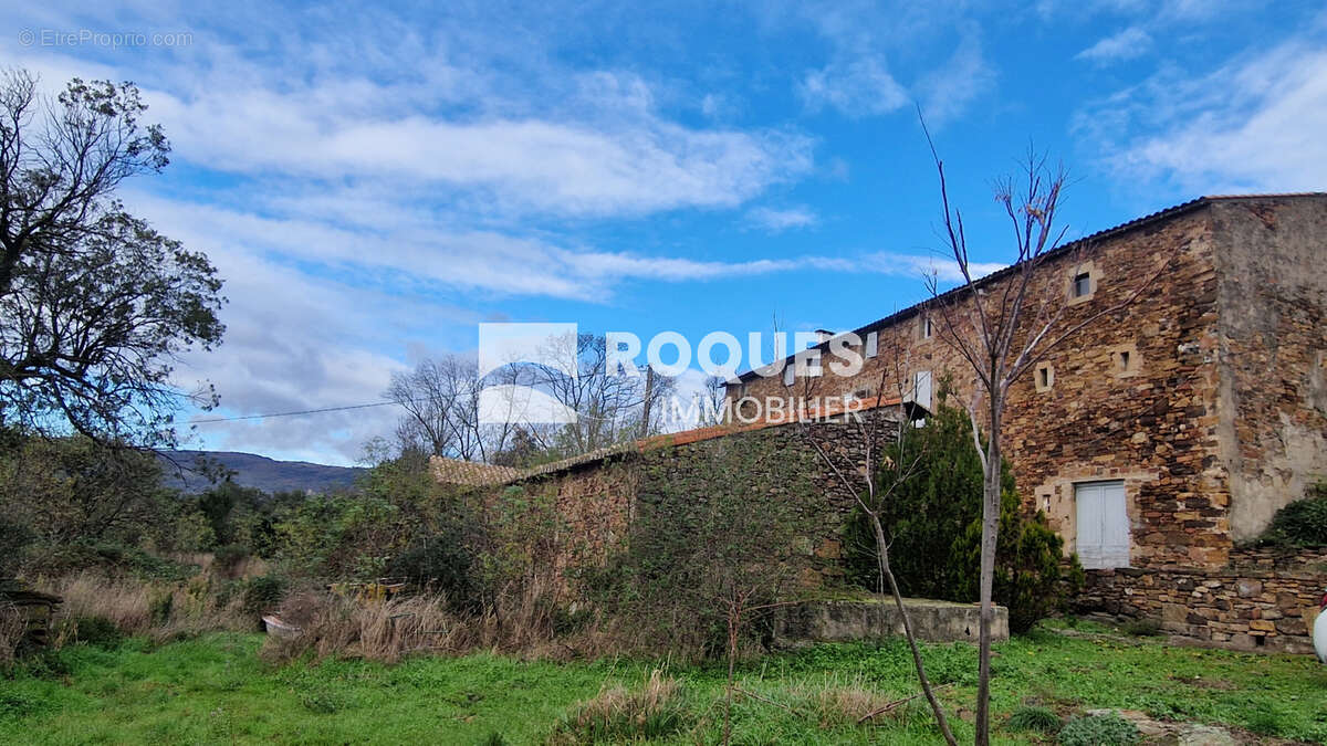 Sud Lodève, propriété en pierre193 m2 habitables plus dépendances, le tout sur 58 ha - photo 2
