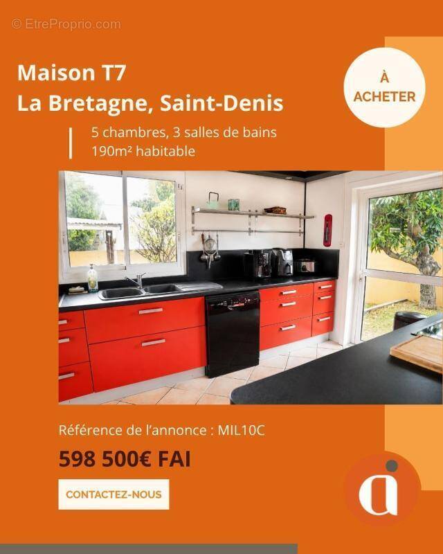 Maison à SAINT-DENIS