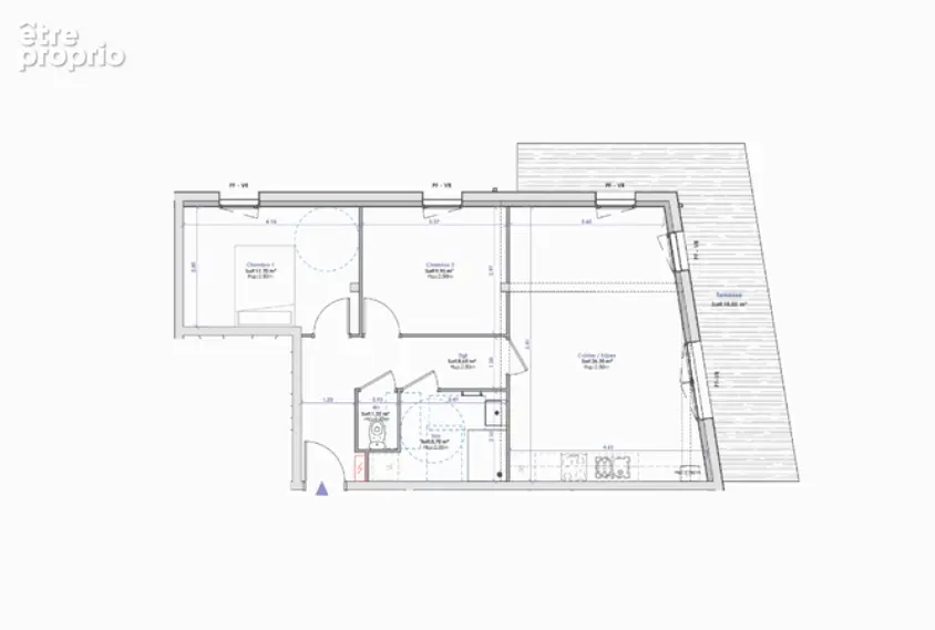Appartement Berck 3 pièce(s) 63 m2 - 62600 - - photo 2