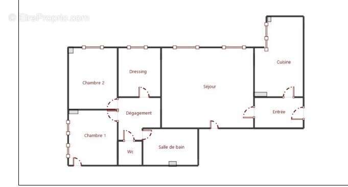 Appartement à MARSEILLE-2E