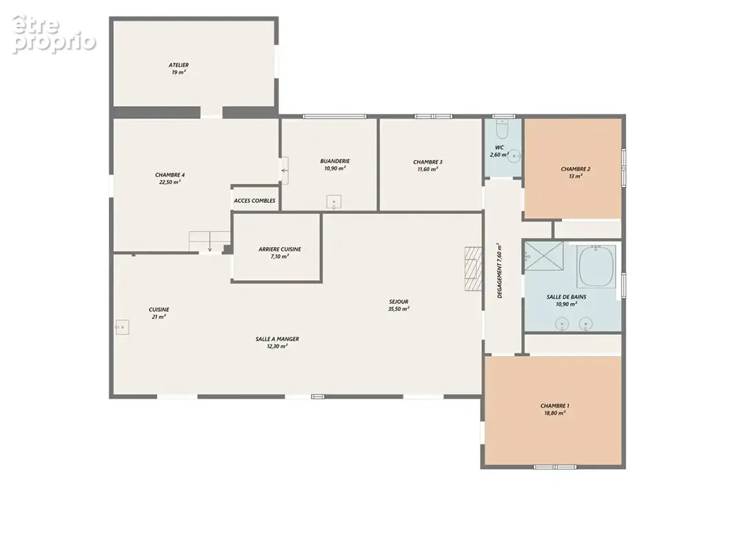 Maison Entraigues Sur La Sorgue 5 pièce(s) 174 m2 et appartement T2 indépendant 44 m² - photo 14
