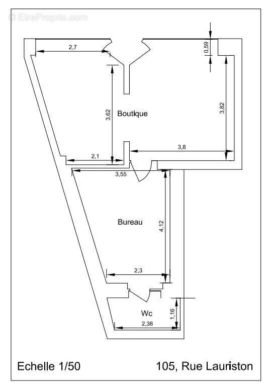 Commerce à PARIS-16E
