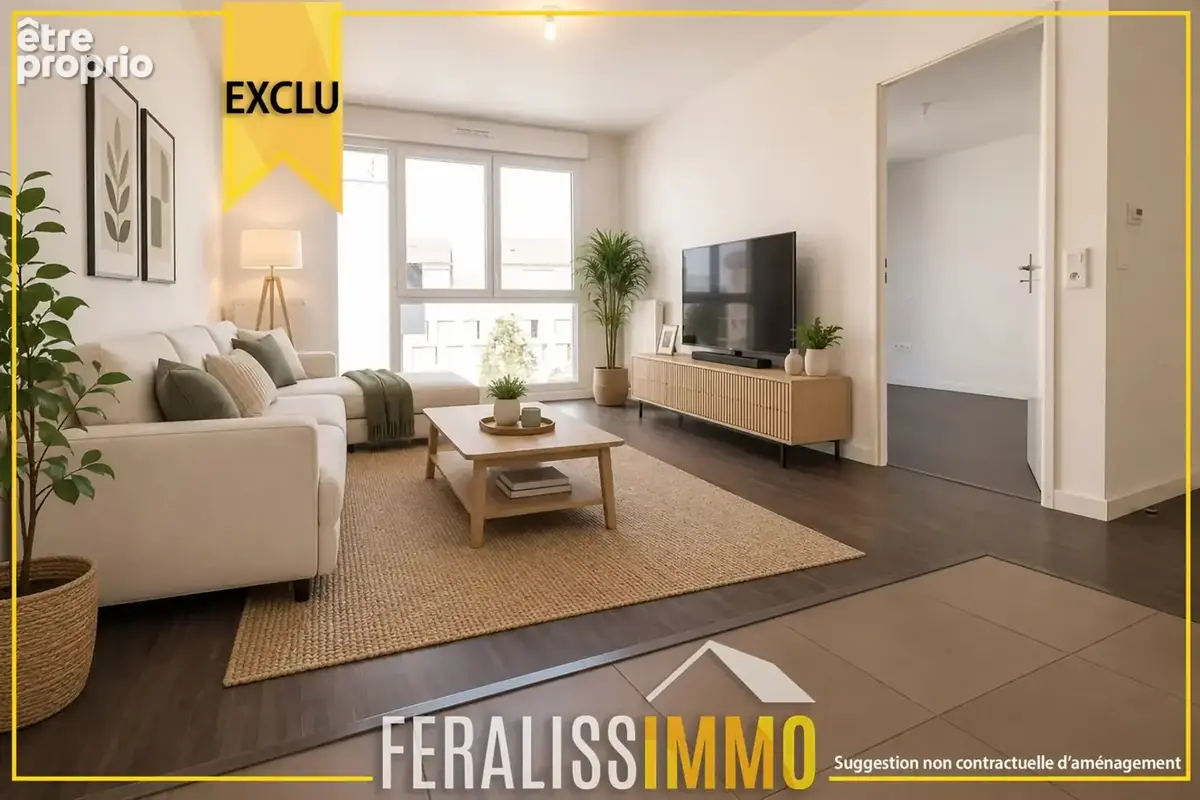Appartement à JOUY-LE-MOUTIER