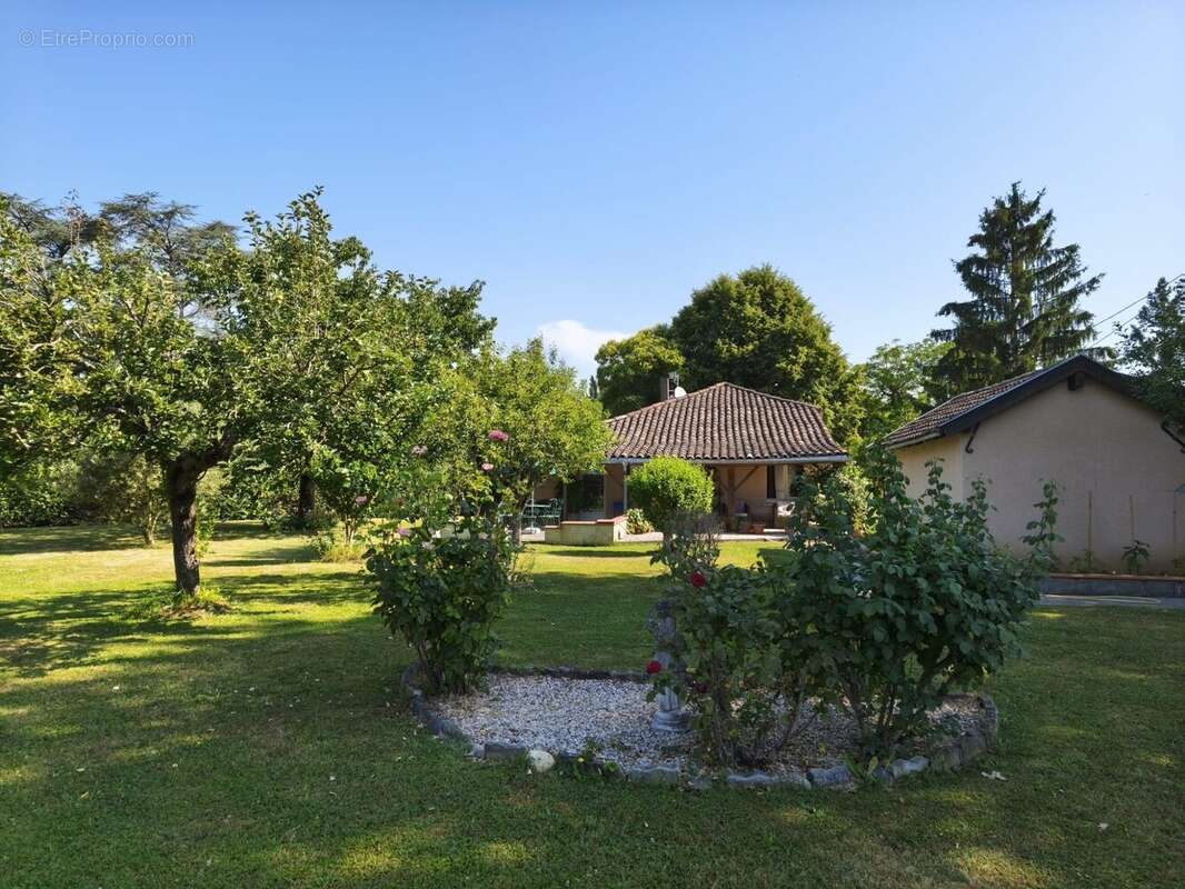 Mature garden with established trees and open green spaces. - Maison à L'ISLE-EN-DODON