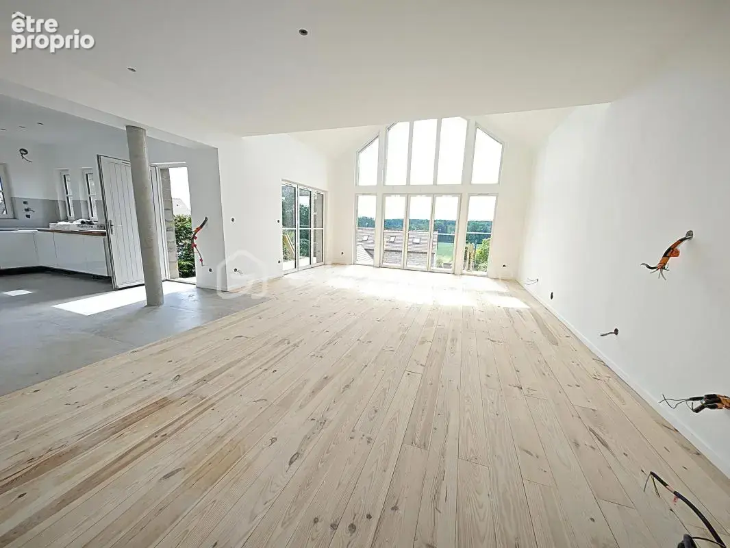 Maison d'architecte vue panoramique, d’une superficie de 144 m², sur sous-sol de 56 m² édifié sur terrain de 410 m² arboré et pa - photo 14