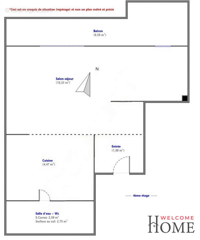 Appartement à LEVALLOIS-PERRET