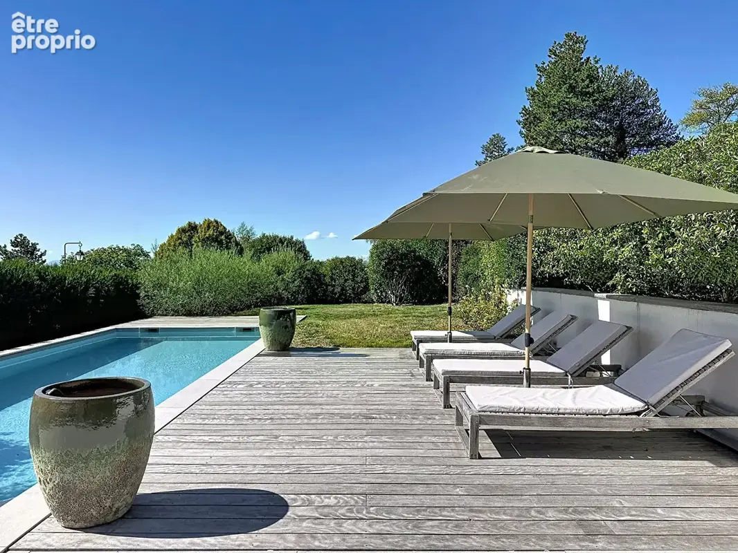 Argonay - villa contemporaine avec piscine chauffée et vue panoramique sur les montagnes - photo 8