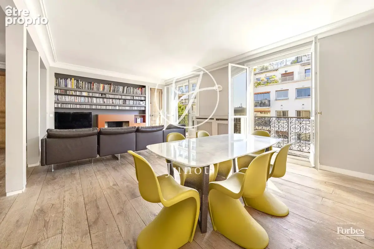 Paris 16e - JASMIN - Appartement - 6 pièces - 156,48m² Carrez - 157,46m² au sol - 4 chambres - Étage élevé - Balcon filant - photo 6