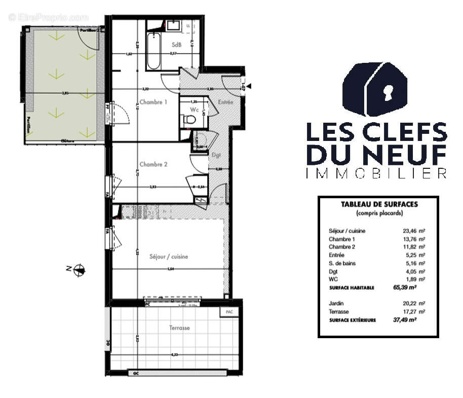 Appartement à TOULOUSE