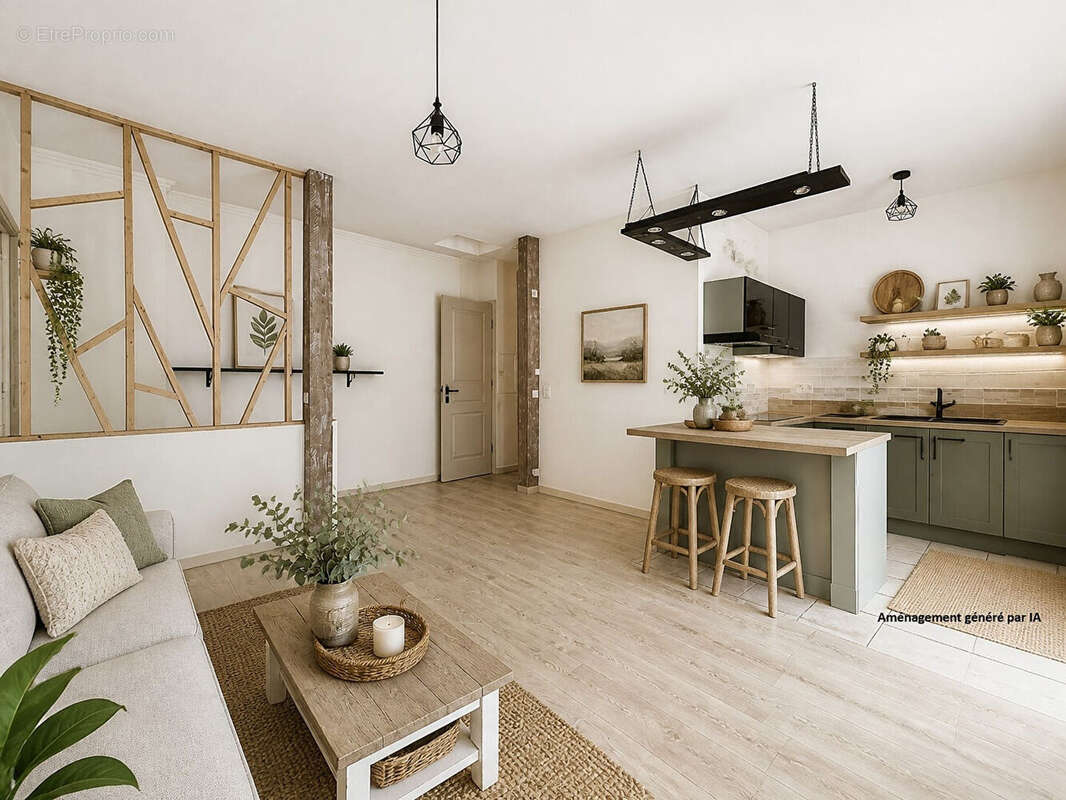 OPPORTUNITE : Appartement 3 pcs de 64m² avec grand cellier - Bas Borrigo - Menton - photo 3