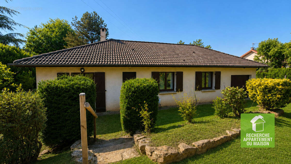 MORAS - Plain-pied 3 chambres sur 1 465 m² de terrain - Calme absolu à 5 min de Crémieu - photo 2