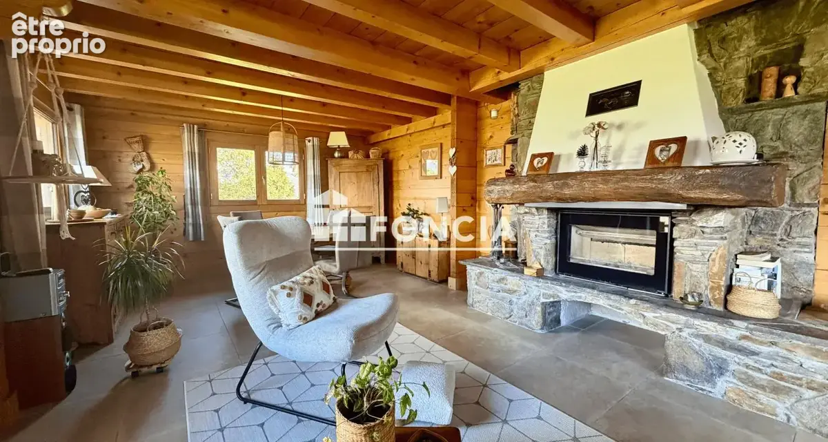 Magnifique chalet madrier avec vue panoramique à crest-voland - photo 2