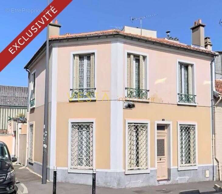 facade 1 - Maison à MONTREUIL