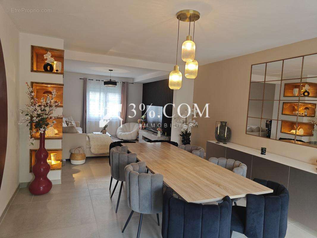 Dombasle maison 130 m2 3 chambres bureau garage et jardin - photo 3