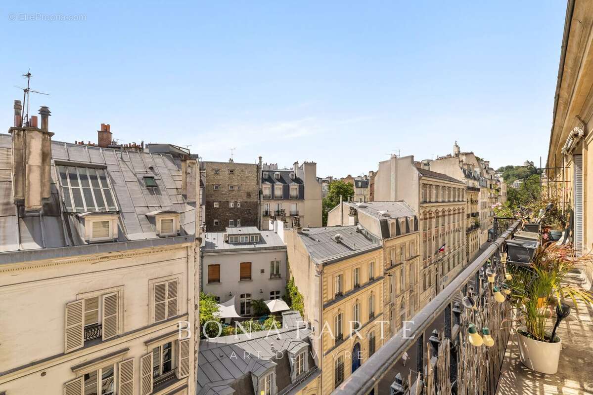 Paris 9 / turgot – étage élevé – balcon filant – vue dégagée - photo 10