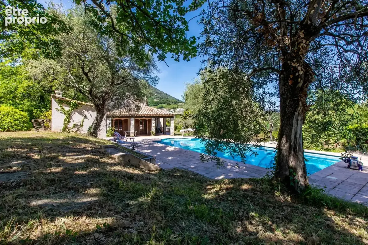 Maison provencale piscine vue baou saint jeannet - photo 2