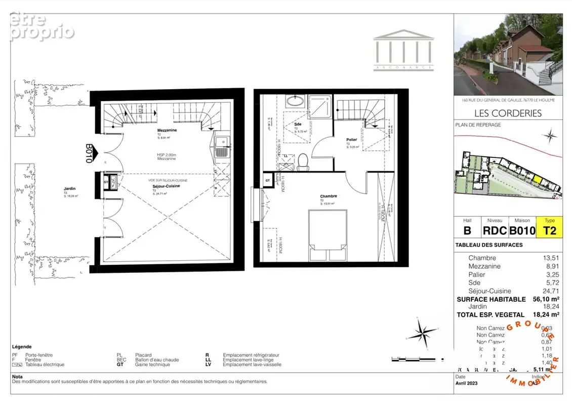 Maison 2 pièces 56 m² à vendre à Le Houlme (76770) - photo 4