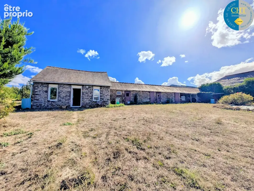 Ancien corps de ferme en pierres renove avec studio et dépendances à concoret (56430) avec cht immobilier - photo 37