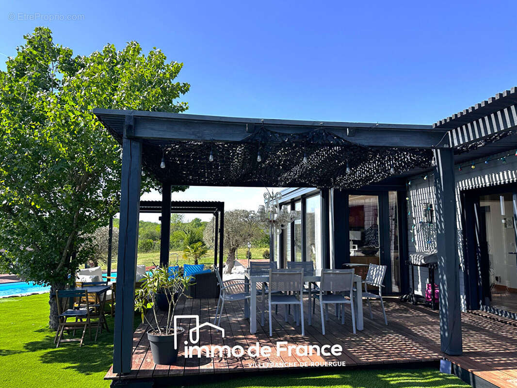 Vente viager occupé : dans un bel environnement de campagne maison d'architecte 149 m² avec piscine sur 3113 m² de terrain - photo 11