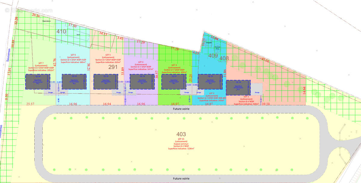Terrain à ARRONVILLE