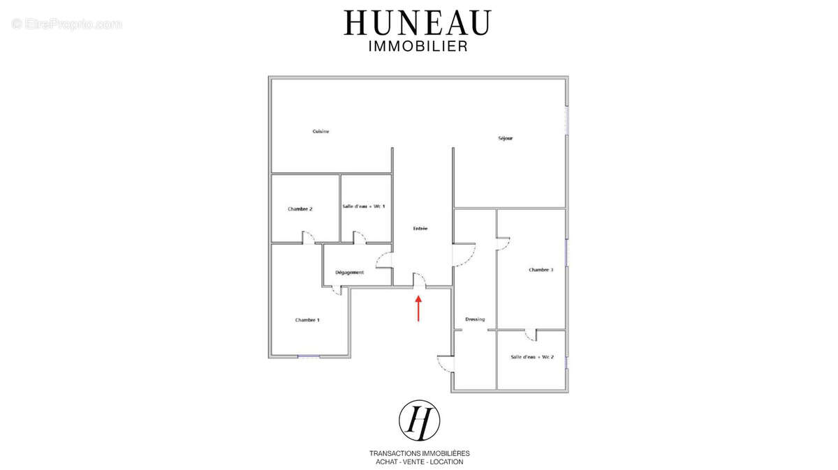 Appartement à PARIS-13E