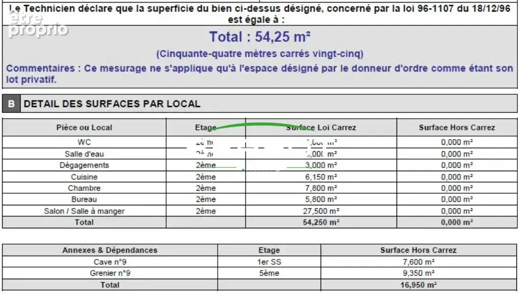 Appartement Besancon (secteur Mallarmé) 3 pièces de 54.25 m² - photo 8