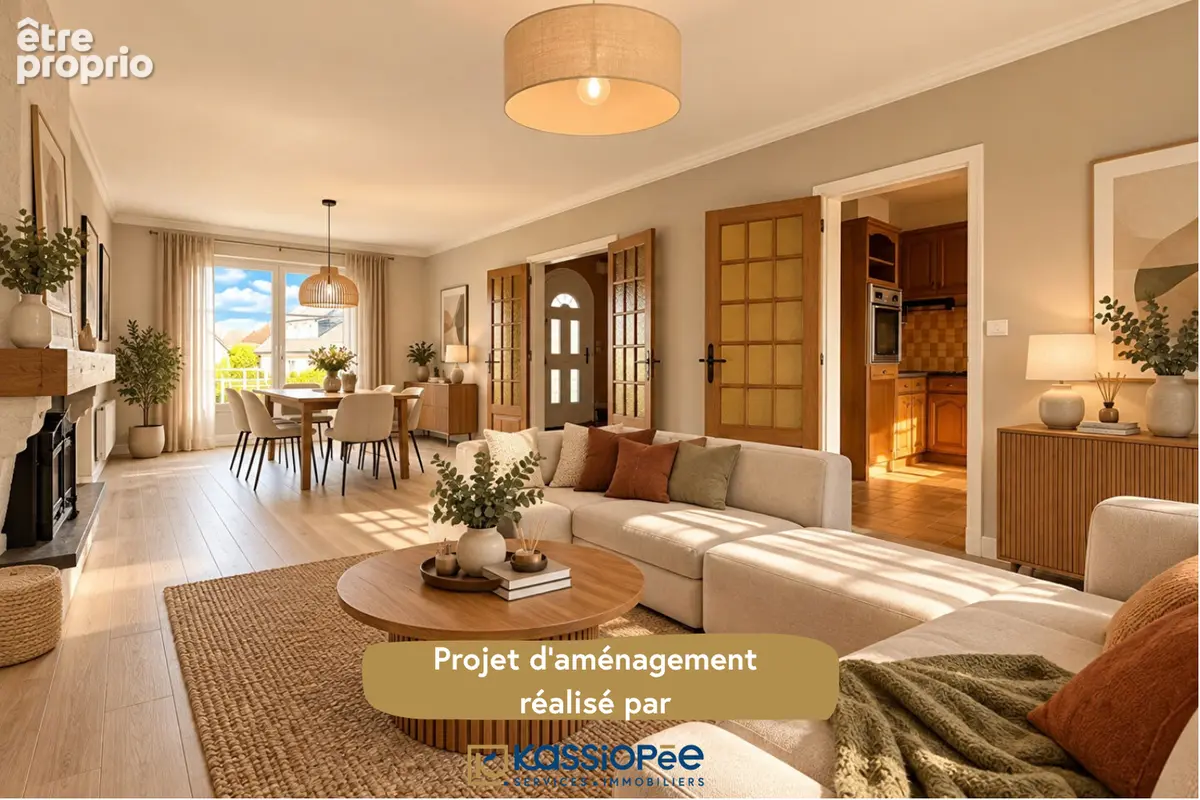 Maison familiale néo-bretonne - 4 chambres - jardin - sous-sol complet - trégueux - photo 2