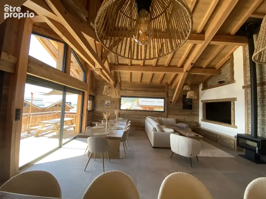 FONT-ROMEU - Splendide chalet en ossature bois à l'état du neuf de 221 m2 à vendre avec garage et terrasse - photo 11